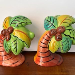 Palm Trees Salt and Pepper Shakers